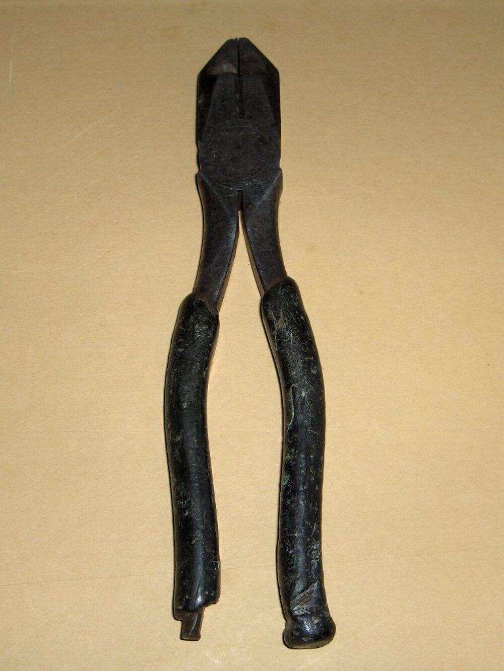 Lineman Pliers, M. Klein and Sons, 8 1/2". Vintage